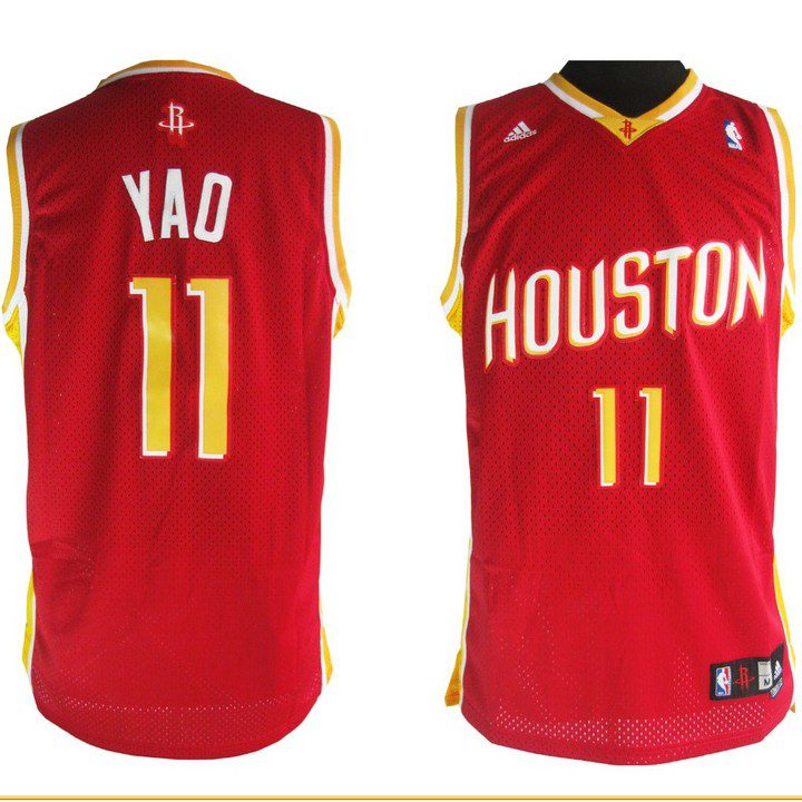 yao%20ming%20houston%20rockets%20red%20swingman%20jersey